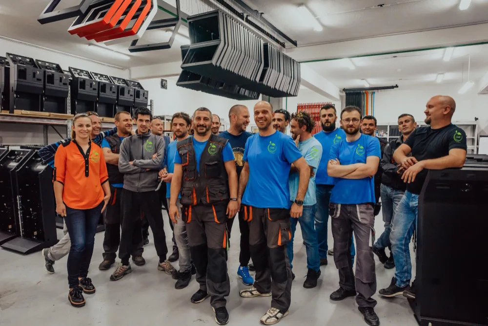 L’équipe de techniciens Green Maintenance